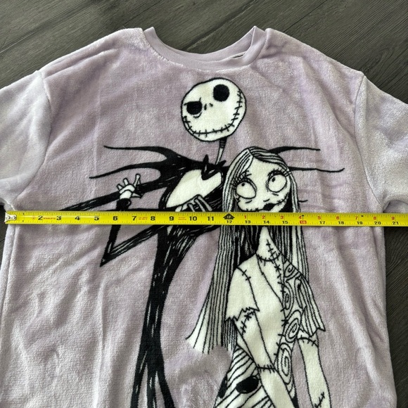 Disney The Nightmare Before Christmas Jack Skellington Sweater Purple Women's L - Picture 5 of 7